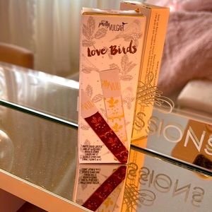 Pretty Vulgar Love Birds Matte Liquid Lipstick and Lip Gloss Duo